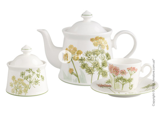 Чайный сервиз Villeroy & Boch коллекция Althea Nova на 6 персон, 14 предметов