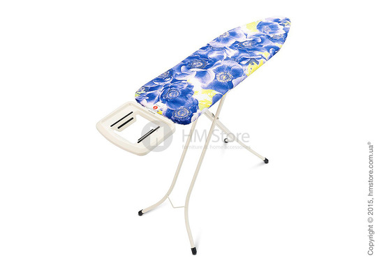 Гладильная доска Brabantia Solid Steam Iron Rest, Ivory and Purple Anemone