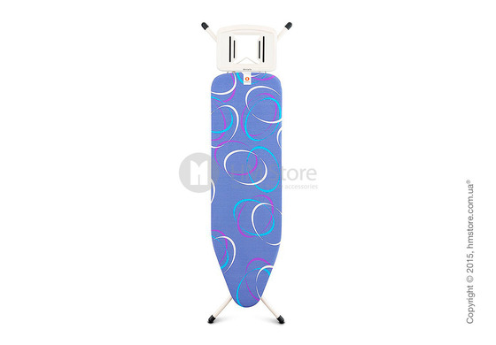 Гладильная доска Brabantia Solid Steam Iron Rest, Ivory and Moving Circles Гладильная доска Brabantia Solid Steam Iron Rest, Ivory and Moving Circles