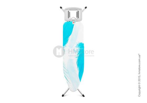Гладильная доска Brabantia Solid Steam Iron Rest, Metallic Grey and Feathers