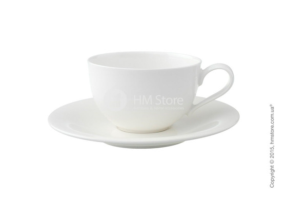 Чашка с блюдцем Villeroy & Boch коллекция New Cottage Basic 390 мл, 2 предмета