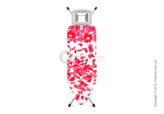 Гладильная доска Brabantia Solid Steam Iron Rest, Metallic Grey and Pink Santini