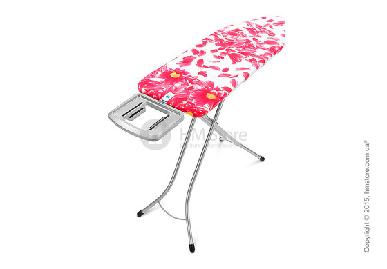 Гладильная доска Brabantia Solid Steam Iron Rest, Metallic Grey and Pink Santini