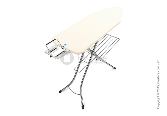 Гладильная доска Brabantia Steam Iron Rest and Linen Rack, Chrome Painted and Ecru