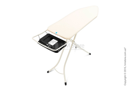 Гладильная доска Brabantia Foldable Steam Unit Holder, Ivory and Ecru