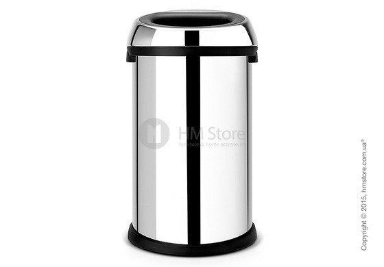 Ведро для мусора Brabantia Open Top Bin 50 л, Brilliant Steel