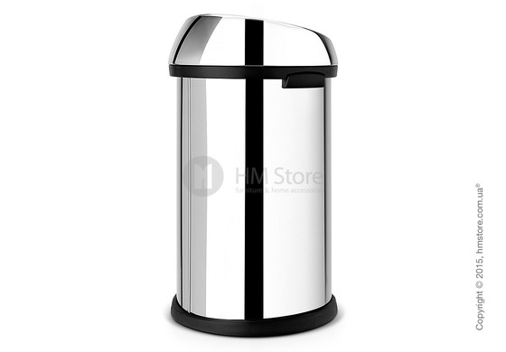 Ведро для мусора Brabantia Open Top Bin 50 л, Brilliant Steel