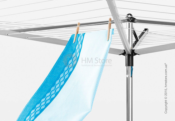 Сушилка для белья Brabantia Essential with Ground Tube, Silver