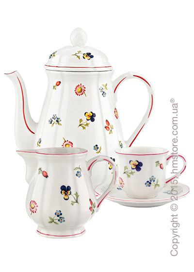 Кофейный сервиз Villeroy & Boch коллекция Petite Fleur  на 6 персон, 15 предметов