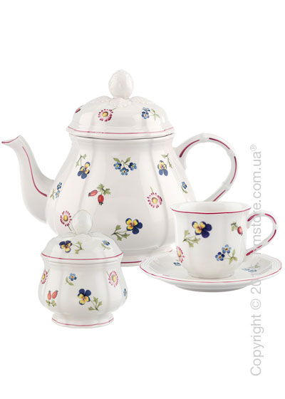 Чайный сервиз Villeroy & Boch коллекция Petite Fleur  на 6 персон, 14 предметов