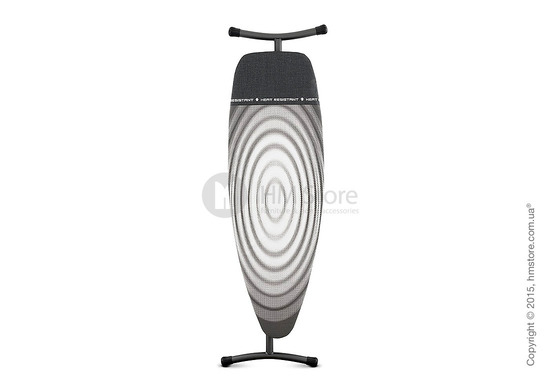Гладильная доска Brabantia Heat Resistant Iron Parking Zone, Metallic Black and Titan Oval