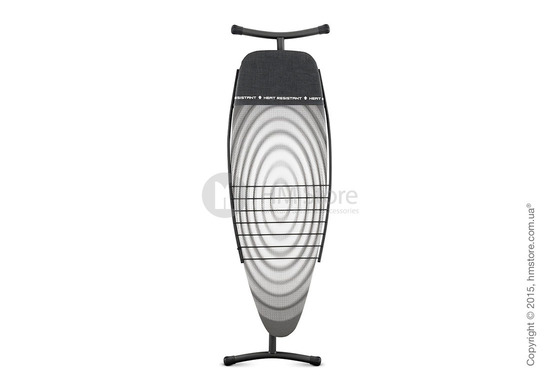 Гладильная доска Brabantia Foldable Linen Rack, Metallic Black and Titan Oval