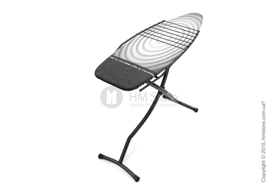 Гладильная доска Brabantia Foldable Linen Rack, Metallic Black and Titan Oval