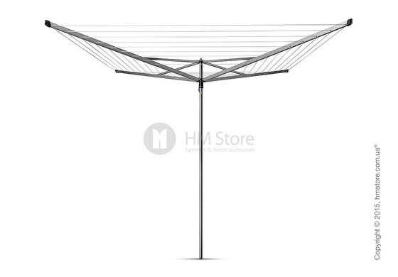 Сушилка для белья Brabantia Essential with Ground Tube, Silver