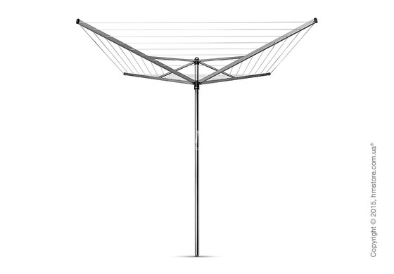 Сушилка для белья Brabantia Topspinner with Ground Spike, Silver