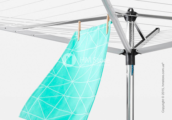 Сушилка для белья Brabantia Topspinner with Ground Spike, Silver