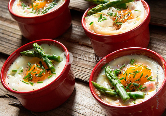 Набор керамических форм для выпечки Emile Henry Ovenware, Burgundy