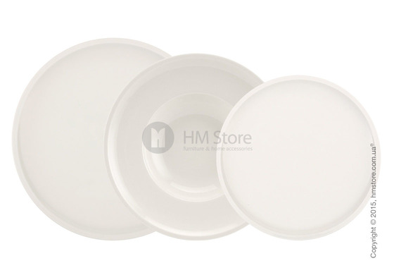 Набор тарелок Villeroy & Boch коллекция Artesano Original на 4 персоны, 12 предметов. Купить