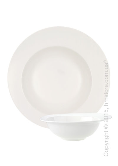 Набор тарелок для пасты Villeroy & Boch коллекция Flow Pasta на 4 персоны, 5 предметов