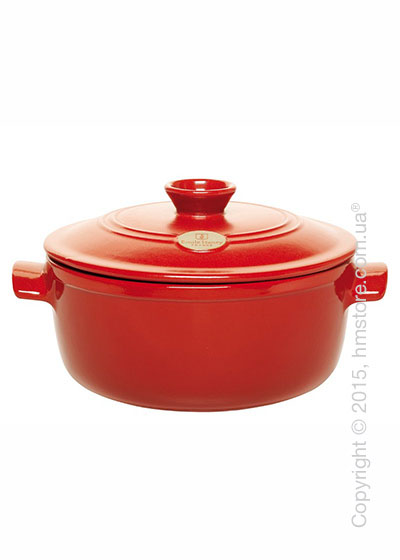 Кастрюля керамическая Emile Henry Cookware Flame 4 л, Brick