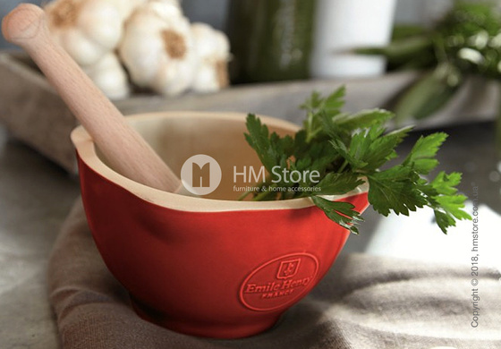 Чаша для измельчения специй Emile Henry Classique, Burgundy