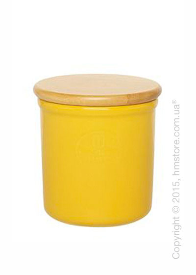 Емкость для хранения сыпучих продуктов Emile Henry Natural Chic 0,6 л, Yellow