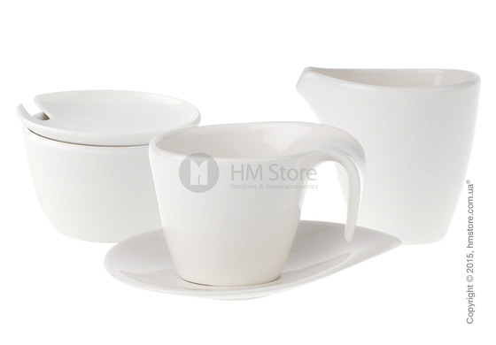 Чайный сервиз Villeroy & Boch коллекция Flow на 6 персон, 14 предметов