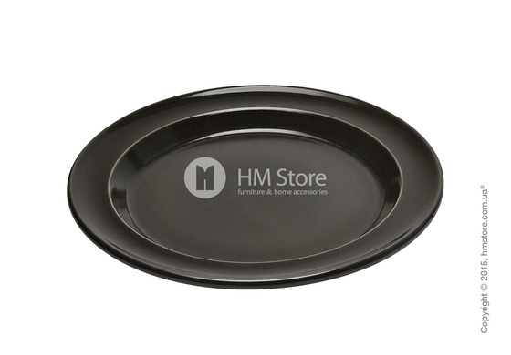 Тарелка столовая мелкая Emile Henry Tableware, Charcoal Тарелка столовая мелкая Emile Henry Tableware, Charcoal