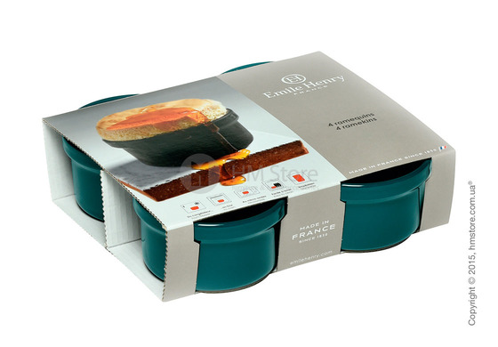 Набор керамических форм для выпечки Emile Henry Ovenware, Blue Flame