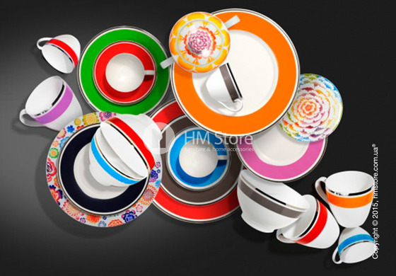 Тарелка столовая глубокая Villeroy & Boch коллекция Anmut My Color, Emerald Green