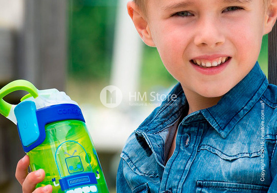 Детская фляга Contigo Gizmo Sip, Chartreuse Robots 420 мл