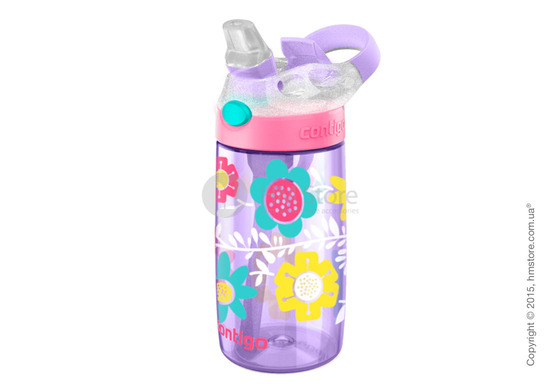 Детская фляга Contigo Gizmo Flip, Wisteria Flowers on the Vine 420 мл