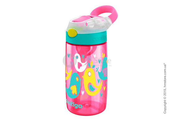 Детская фляга Contigo Gizmo Flip, Cherry blossom love birds 420 мл