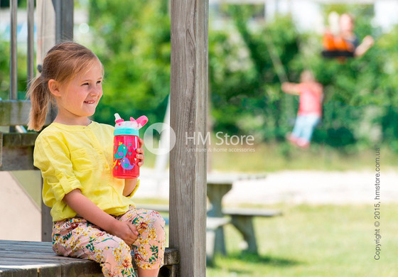 Детская фляга Contigo Gizmo Flip, Cherry blossom love birds 420 мл