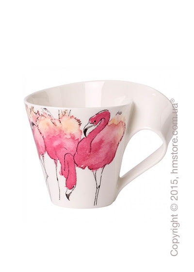 Чашка Villeroy & Boch коллекция New Wave, серия Animals of the World 250 мл, Flamingo