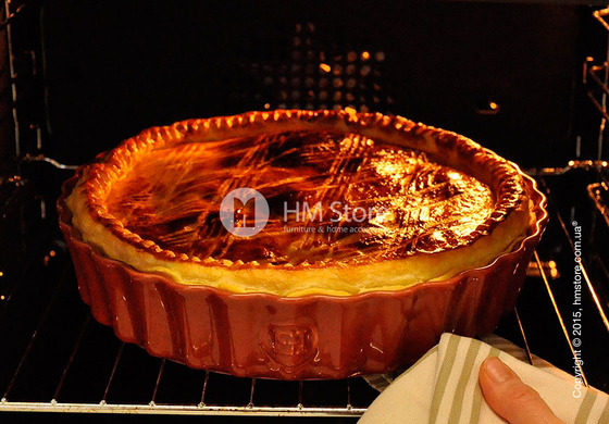 Форма для выпечки круглая 28 x 28 см Emile Henry Ovenware, Brick