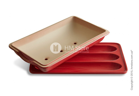 Форма для багета Emile Henry Specialized Cooking, Burgundy