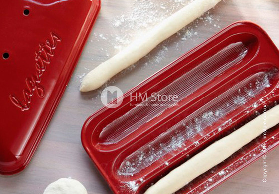 Форма для багета Emile Henry Specialized Cooking, Burgundy