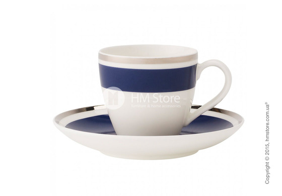 Чашка с блюдцем Villeroy & Boch коллекция Anmut My Color, Ocean Blue