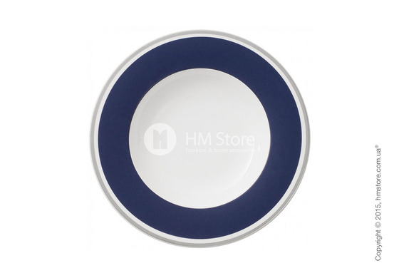 Тарелка столовая глубокая Villeroy & Boch коллекция Anmut My Color, Ocean Blue