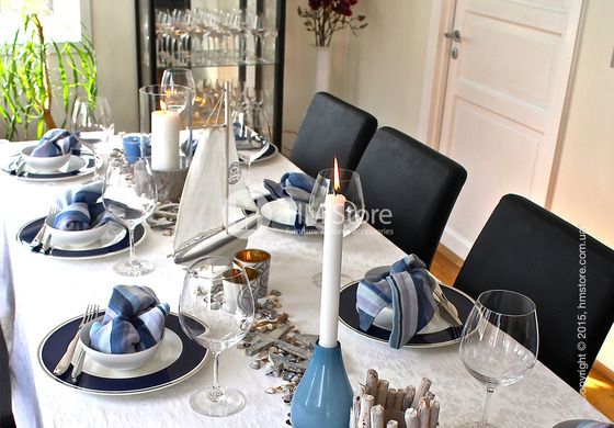 Блюдо для подачи Villeroy & Boch коллекция Anmut My Color, Ocean Blue