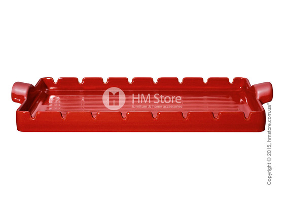 Гриль керамический Emile Henry BBQ, Burgundy