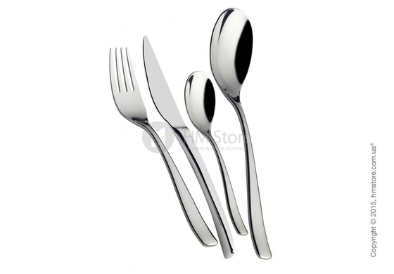 Набор столовых приборов Bugatti Amalfi Shining на 12 персон, 75 предметов