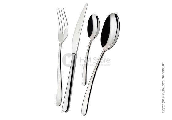 Набор столовых приборов Bugatti Rialto коллекция Shining на 12 персон, 75 предметов Набор столовых приборов Bugatti Rialto коллекция Shining на 12 персон, 75 предметов