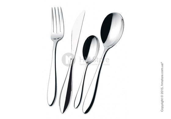 Набор столовых приборов Bugatti Fresco коллекция Shining на 12 персон, 75 предметов