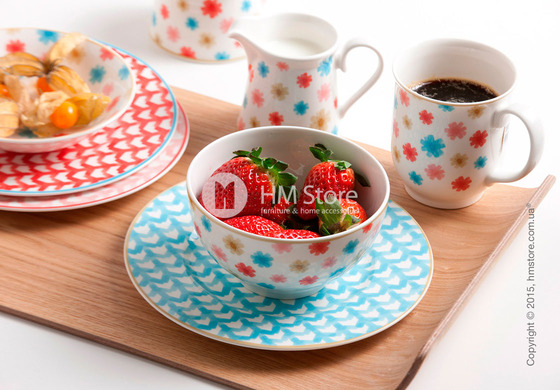 Тарелка десертная мелкая Villeroy & Boch коллекция Lina, Aqua