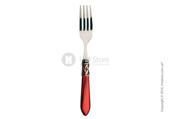 Набор столовых приборов Bugatti Aladdin коллекция Old-Silverplated Ring на 12 персон, 75 предметов, Burgundy