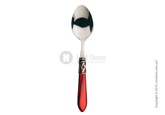 Набор столовых приборов Bugatti Aladdin коллекция Old-Silverplated Ring на 12 персон, 75 предметов, Burgundy