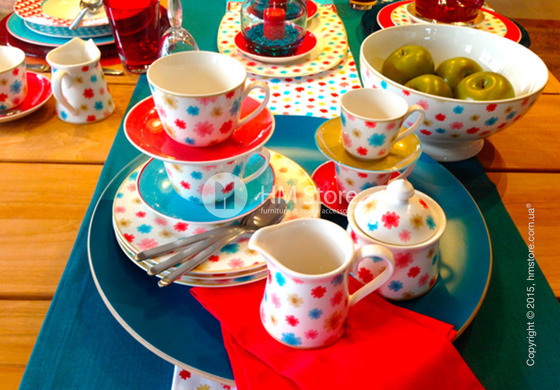 Чашка с блюдцем Villeroy & Boch коллекция Lina, Cherry