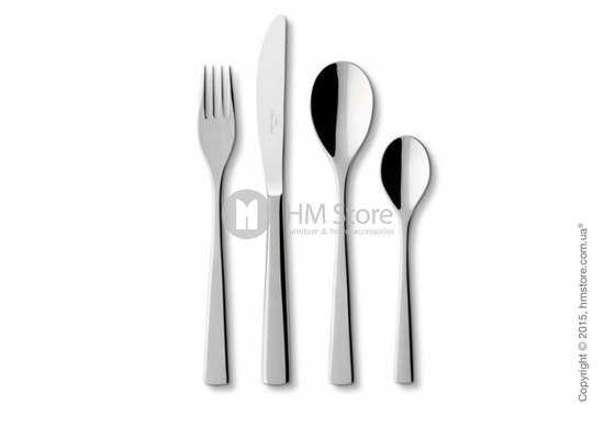 Набор столовых приборов Villeroy & Boch коллекция Modern Grace на 12 персон, 75 предметов